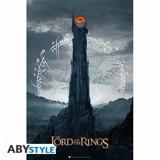 LORD OF THE RINGS - Poster « Sauron tower» (91.5x6 - Großes Poster - Koopwaar -  - 3665361065326 - 7 februari 2019