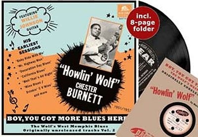 Cover for Howlin' Wolf · Boy, You Got More Blues Here! (LP) (2023)
