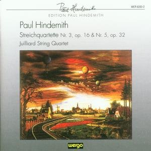 Cover for Juilliard String Quartet · Streichquartette 3 + 5 (CD) (1996)