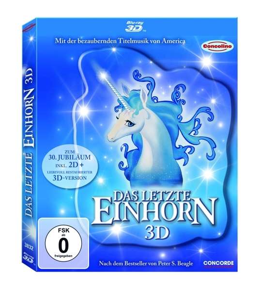 Das Letzte Einhorn (3d) (Blu-ray) - V/A - Elokuva - Aktion Concorde - 4010324038326 - keskiviikko 7. marraskuuta 2012