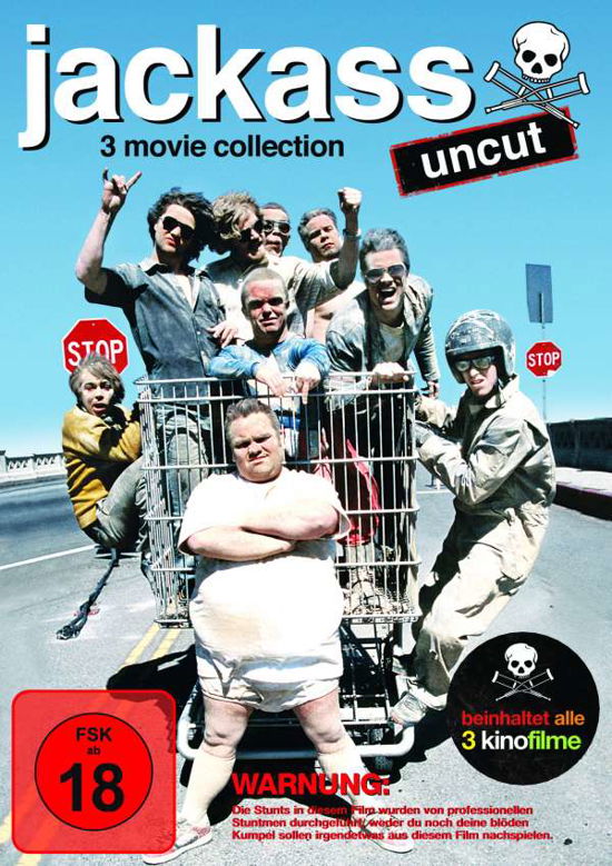 Jackass Filmbox 1-3 - Bam Margera,ryan Dunn,chris Pontius - Film - PARAMOUNT HOME ENTERTAINM - 4010884590326 - 4. september 2013