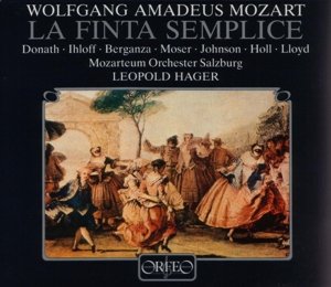 Cover for Mozart / Hager / Mozarteum Orchestra · La Finta Semplice (CD) (1995)
