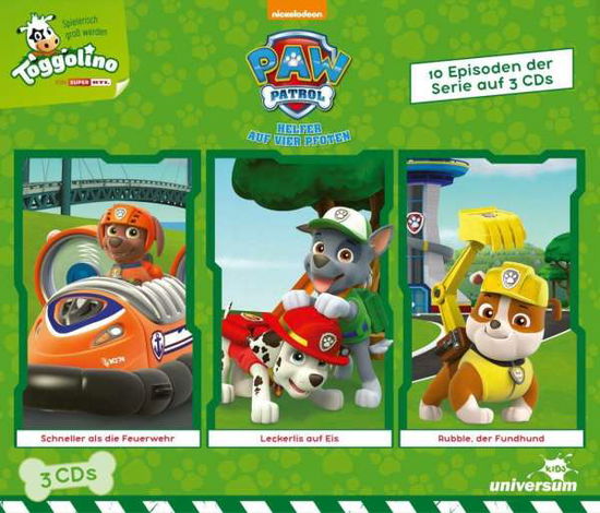 Cover for Paw Patrol-helfer Auf Vier Pfoten · Paw Patrol Hörspielbox 2 (CD) (2019)