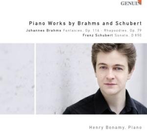 Brahmsschubertpiano Works - Henri Bonamy - Muziek - GENUIN CLASSICS - 4260036251326 - 2 september 2013
