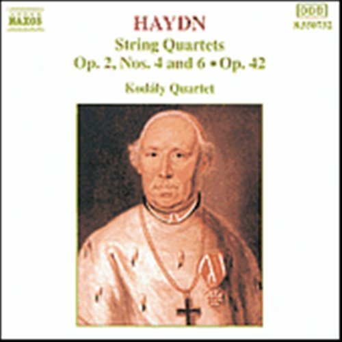 HAYDN:String Quartets Op.2&42 - Kodaly Quartett - Musique - Naxos - 4891030507326 - 22 octobre 1993