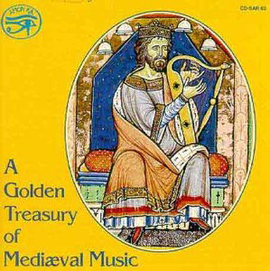 Cover for Golden Treasury of Mediaeval Music (CD) (2011)