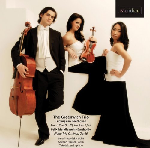 Cover for Greenwich Trio · Piano Trio, Op. 70 No. 2 / Piano trio c minor, Op. 66 Meridian Klassisk (CD) (2012)