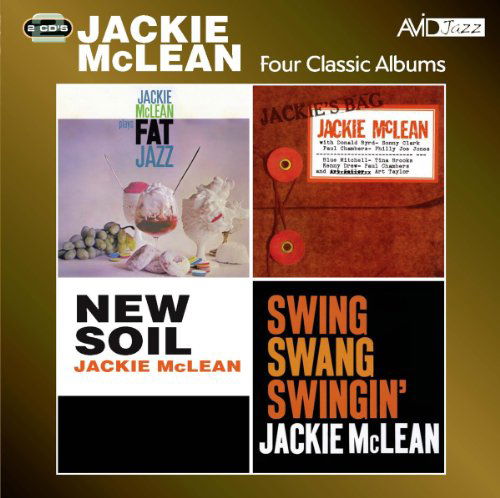 Four Classic Albums (Fat Jazz / Jackies Bag / New Soil / Swing. Swang. Swingin) - Jackie Mclean - Muziek - AVID - 5022810304326 - 24 oktober 2011