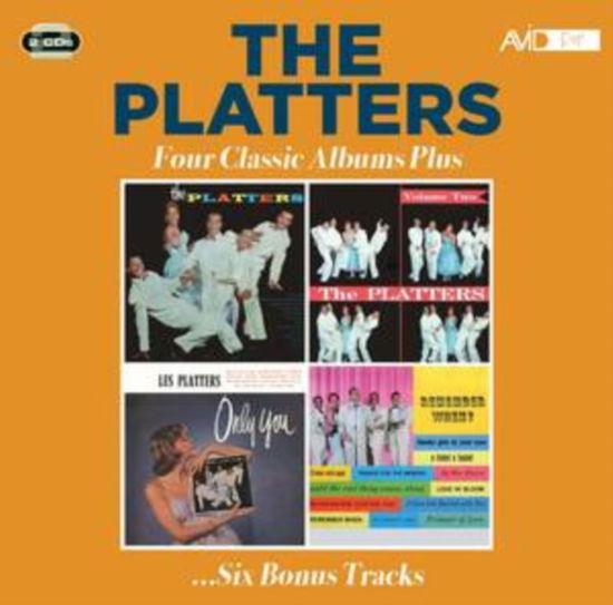 Cover for Platters · Four Classic Albums Plus (The Platters / Volume 2 / Only You / Remember When) (CD) (2024)