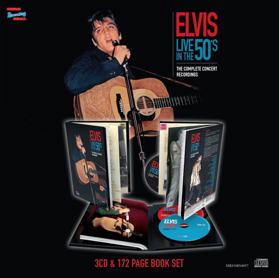 Cover for Elvis Presley · Live In The '50s (CD/BOOK) (2016)