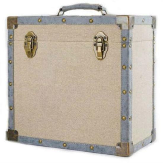 Cover for Cream Cloth · Lp Record Storage Carry Case Cream Fabric (Vinyltilbehør)