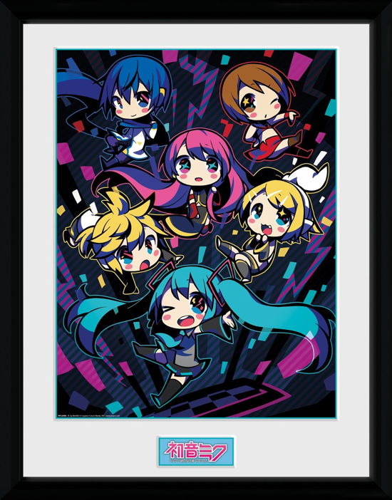 Cover for Hatsune Miku · Hatsune Miku: Neon Chibi (Stampa In Cornice 30x40 Cm) (MERCH)