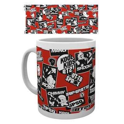 Cover for Bt21 · Space Squad Group Pattern Mugs (Mugg)
