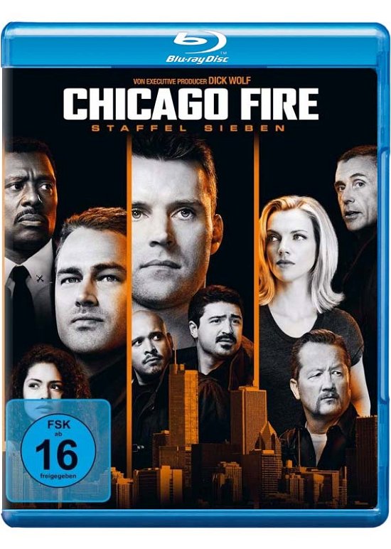 Cover for Jesse Spencer,taylor Kinney,lauren German · Chicago Fire - Staffel 7 (Blu-ray) (2019)