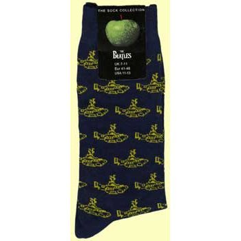 The Beatles Unisex Ankle Socks: Yellow Submarine Repeat (UK Size 7 - 11) - The Beatles - Marchandise - Suba Films - Apparel - 5055295341326 - 