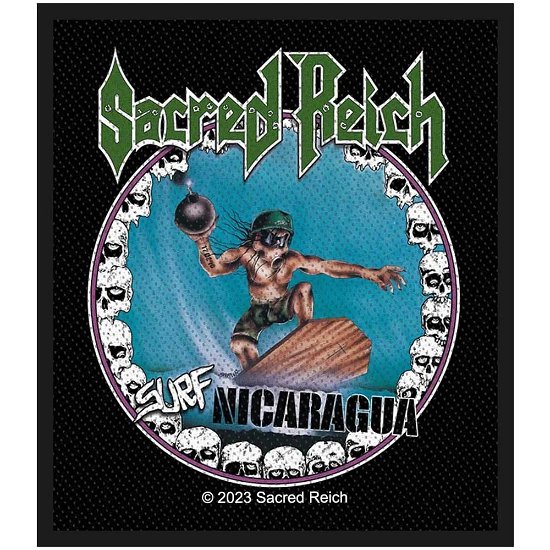 Cover for Sacred Reich · Sacred Reich  Standard Woven Patch: Surf Nicaragua (Patch)