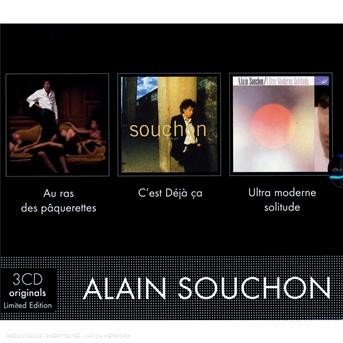 Cover for Alain Souchon · Au Ras Des Paquerettes / C'est Deja Ca / Ultra Moderne Solitude (CD) (2009)