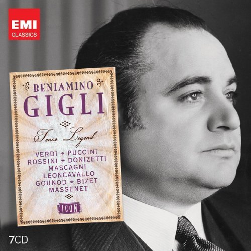 Cover for Gigli Beniamino · Tenor Legend (CD) [Limited edition] [Box set] (2011)