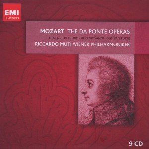 Cover for Mozart Wolfgang Amadeus · Da Ponte Operas (CD) [Limited edition] [Box set] (2012)