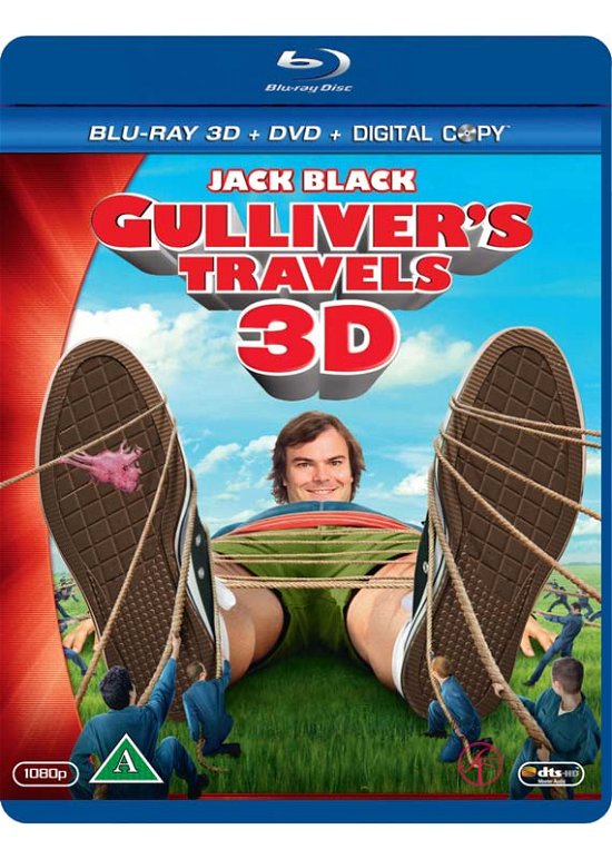 Cover for Gullivers Rejser - 3D · Combopack (Blu-ray+dvd) (Blu-Ray) (2016)