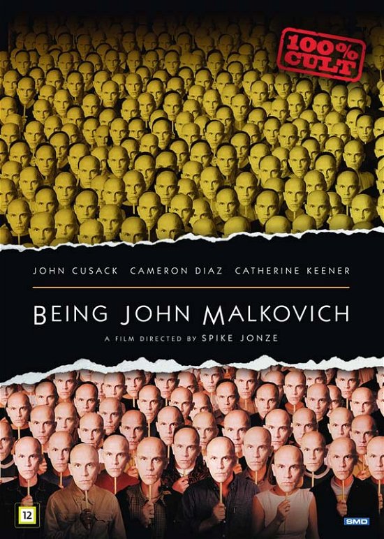 Cover for Being John Malkovich (DVD) (2020)