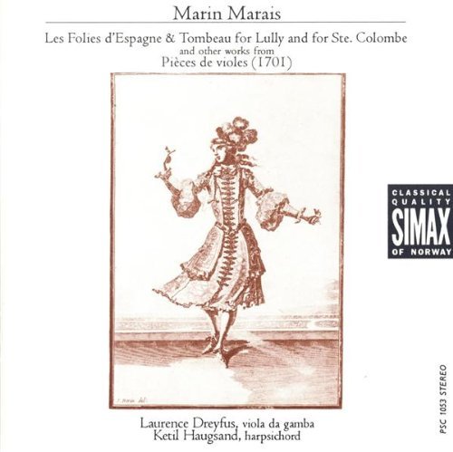 Cover for Marais / Dreyfus / Haugsand · Pieces De Violes / Les Folies Despagne (CD) (1992)