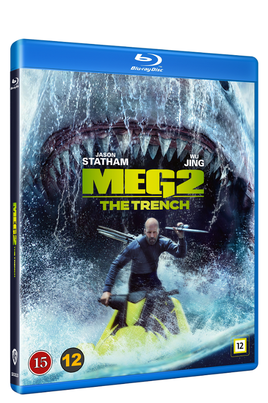 Cover for Meg 2: The Trench (Dødens Dyb) (Blu-ray) (2023)