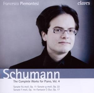 Schumann the Complete Works F - Francesco Piemontesi - Musikk - CLAVES - 7619931100326 - 2010