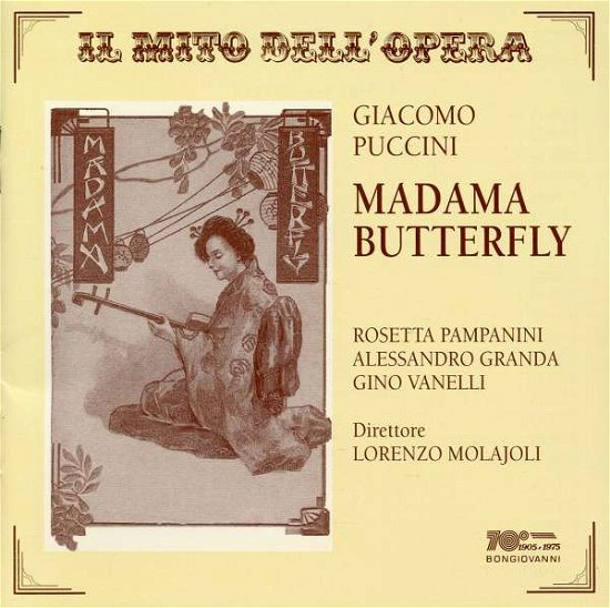 Cover for Puccini / Molajoli / Granda / Velasquez · Madame Butterfly (CD) (1995)
