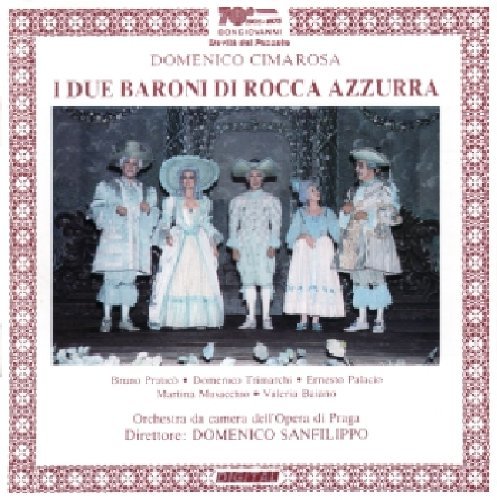 Cover for Cimarosa / Pratico / Palacio / Trimarchi · I Due Baroni Dl Rocca Azzurra (CD) (1989)