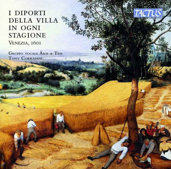 Cover for Gruppo Vocale Arsi &amp; Tesi · I Diporti Della Villa in Ogni Stagione, Venezia 1601 (CD) (2021)