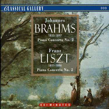 Piano Concerto No.2 - Brahms / Liszt - Music - CLASSICAL GALLERY - 8712177013326 - July 26, 1993