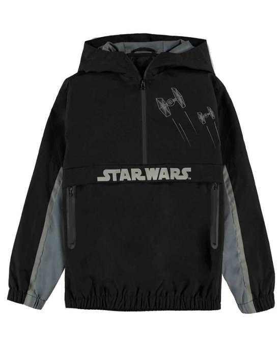 Cover for Star Wars · Boys Reflective Tech Hoodie - 122/128 Premium Hooded Sweatshirts M Black (LP)
