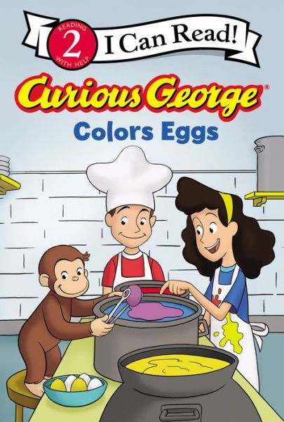 Curious George Colors Eggs - I Can Read Level 2 - H. A. Rey - Libros - HarperCollins Publishers Inc - 9780063325326 - 30 de enero de 2024