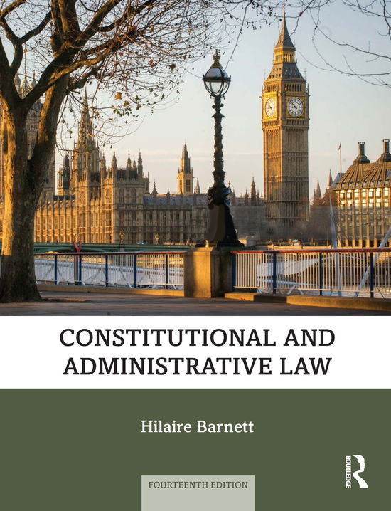 Cover for Barnett, Hilaire (Queen Mary, University of London, UK) · Constitutional and Administrative Law (Paperback Book) (2021)