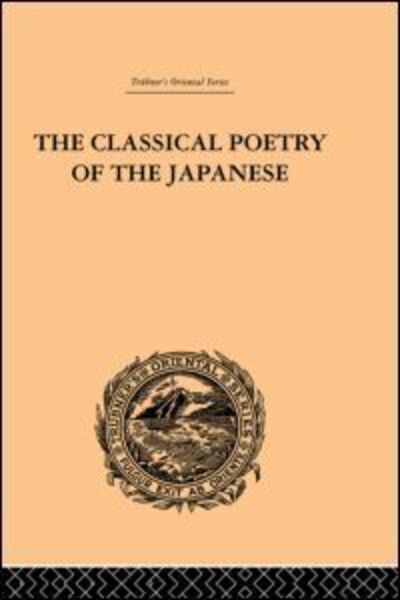 Cover for Basil Hall Chamberlain · The Classical Poetry of the Japanese (Hardcover Book) (2000)