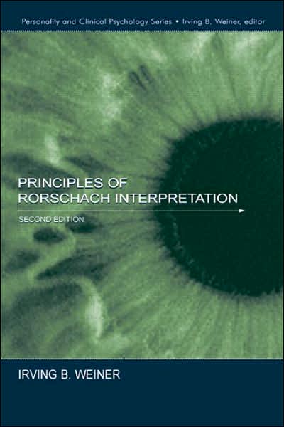 Cover for Irving B. Weiner · Principles of Rorschach Interpretation (Hardcover Book) (2003)