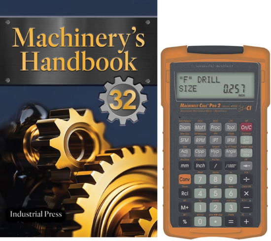 Cover for Erik Oberg · Machinery's Handbook &amp; Calc Pro 2 Combo: Toolbox (Hardcover Book) [32nd Thirty-Second edition] (2024)