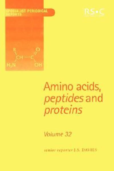 Cover for Royal Society of Chemistry · Amino Acids, Peptides and Proteins: Volume 32 - Specialist Periodical Reports (Hardcover Book) (2001)