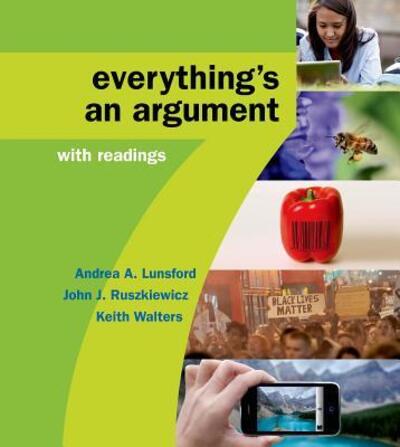 Cover for Andrea A. Lunsford · High School Version for Everything's an Argument with Readings (Hardcover Book) (2015)