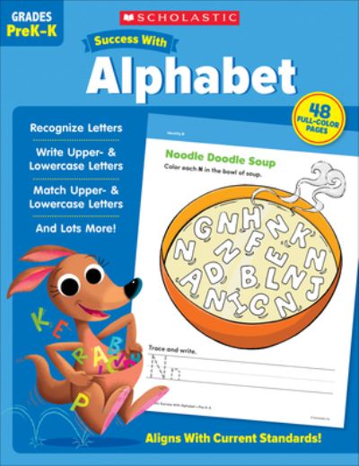 Cover for Scholastic Teaching Resources · Scholastic Success with Alphabet (Pocketbok) (2022)