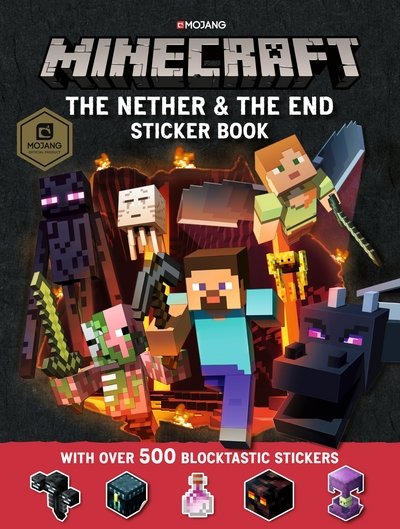 Cover for Mojang AB · Minecraft The Nether And The End Sticker Book [Edizione: Regno Unito] (DVD) (2018)