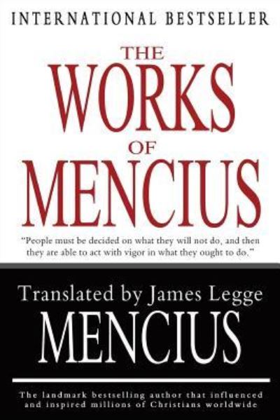 Cover for James Legge · The Works of Mencius (Pocketbok) (2010)