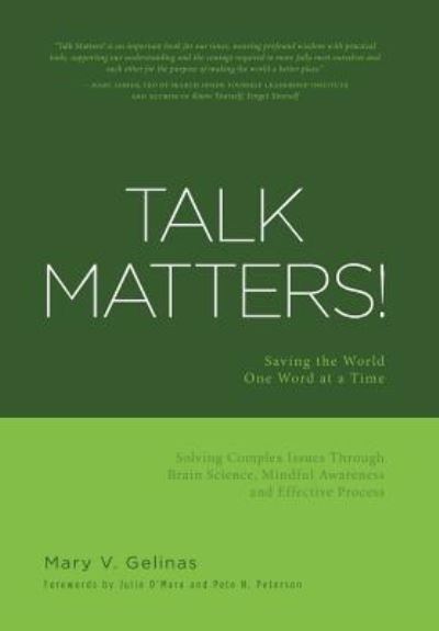 Cover for Mary V Gelinas · Talk Matters! (Hardcover bog) (2016)