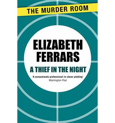 Cover for Elizabeth Ferrars · A Thief in the Night - Murder Room (Paperback Book) (2014)