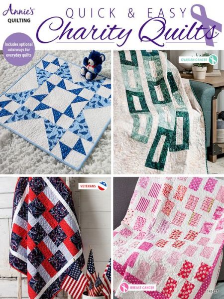 Cover for Annie's Quilting · Quick &amp; Easy Charity Quilts (Paperback Book) (2018)