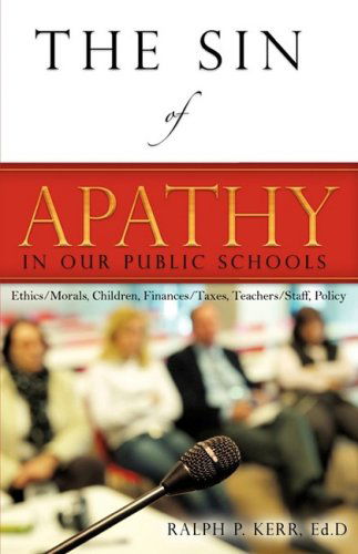 Cover for Ralph Kerr · The Sin of Apathy (Paperback Book) (2009)