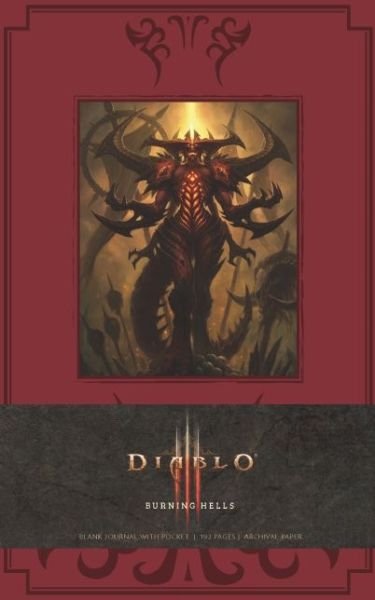 Diablo Burning Hells Hardcover Blank Journal - . Blizzard Entertainment - Bøger - Insight Editions - 9781608873326 - 10. december 2013