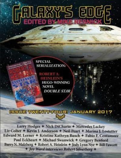 Cover for Robert A. Heinlein · Galaxy's Edge Magazine: Issue 24, January 2017 (Serialization Special: Heinlein's Hugo-winning Double Star) (Bog) (2016)