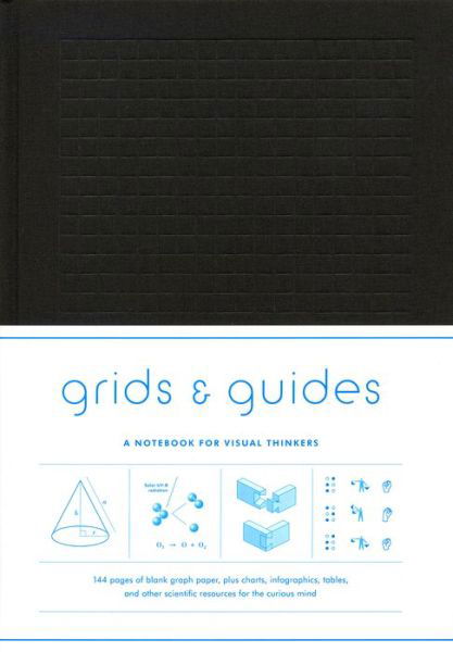 Cover for Princeton Architectural Press · Grids &amp; Guides (Black): A Notebook for Visual Thinkers (Papperier) (2014)